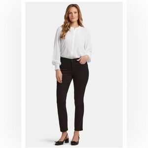 NEW NYDJ Sheri Slim Jeans Black Size 0